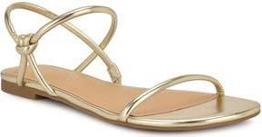 Nine West Menson Strappy Sandal in Gold at Nordstrom Rack, Size 9.5