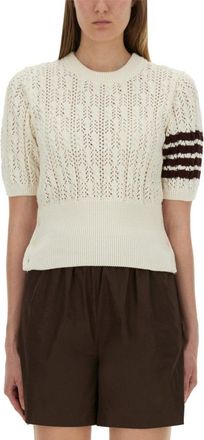 Thom Browne 4-Bar Knit T-Shirt