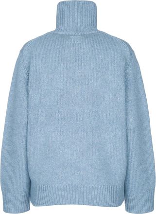 Toteme Lambswool Turtleneck Sweater - Blue