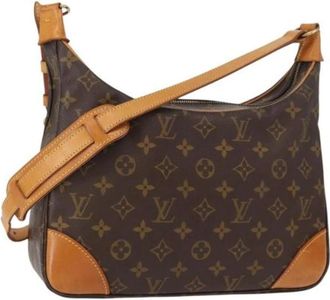 Louis Vuitton Pre-owned Shoulder Bags, female, Brown, Size: ONE SIZE Pre-owned Vintage Canvas Shoulder Bag