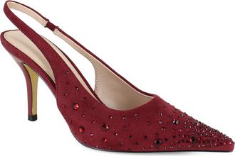 BCBGeneration Conny Pointed Toe Slingback Pump in Burgundy at Nordstrom, Size 8.5