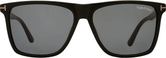 Tom Ford Fletcher Smoke Square Mens Sunglasses FT0832-N 01A 59