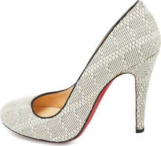 Christian Louboutin Pumps con punta tonda - Bianco