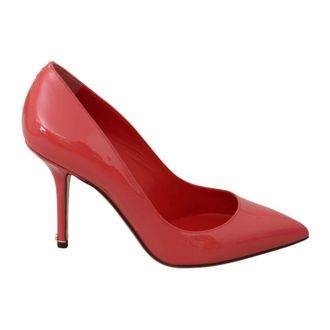 Dolce & Gabbana Dames, Schoenen, Roze, Maat: 35 EU Leer