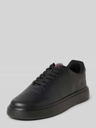 Guess Sneaker mit Schn&uuml;rverschluss Modell PLEZIA in Black, Gr&ouml;&szlig;e 40