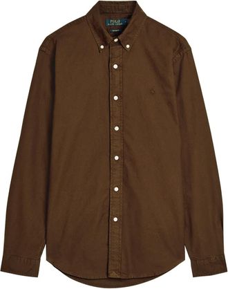 Polo Ralph Lauren buttoned shirt - men - Fabric - S - Brown