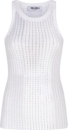 The Attico Canotta White-Donna