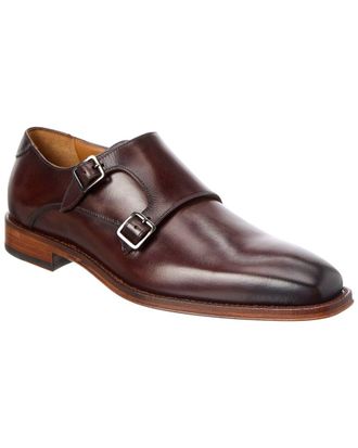 Antonio Maurizi Double Monk Leather Loafer