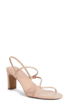 Open Edit Pia Slingback Sandal in Tan Blush at Nordstrom Rack, Size 11