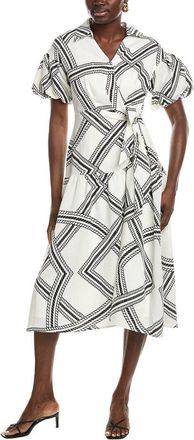 Gracia Printed Midi Dress