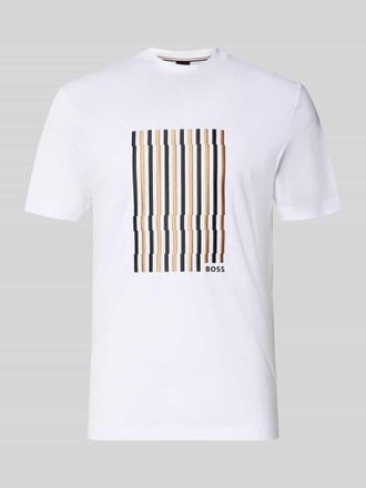 HUGO BOSS Regular Fit T-Shirt aus reiner Baumwolle Modell C-THOMPSON 41 in Weiss, Gr&ouml;&szlig;e XXXL