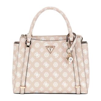 Guess Handbags, female, Beige, Size: ONE SIZE Erica Satchel
