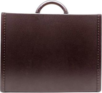 Louis Vuitton Pre-owned Attach&eacute; Case - unisex - Vintage Handtas - Bruin - ONE Size - Leer - Vintage