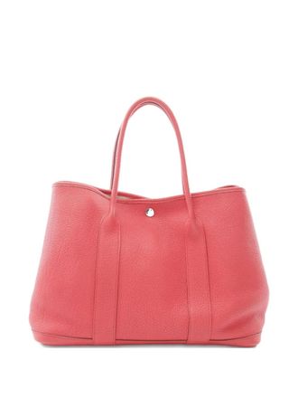 Hermès 2015 negonda leather garden party handbag - Pink