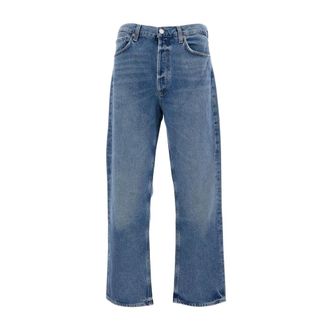 A Gold E Straight Jeans, male, Blue, Size: W32 90 Straight Jeans