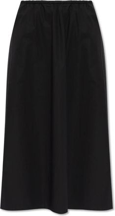 By Malene Birger Pheobes skirt - Dames - Maxi Rokken - Zwart - S - Katoen - Rokken