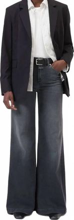 Closed Glow Up Wide-Leg Jeans In Black