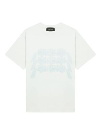 Simone Rocha T-shirt a fiori - Blu