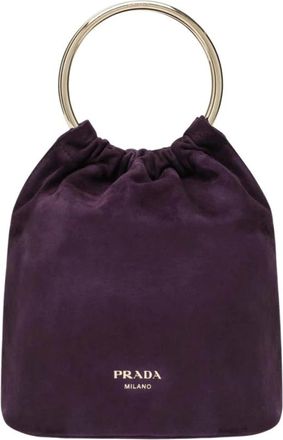 Prada Mujer, Bolsos, Púrpura, Talla: ONE Size