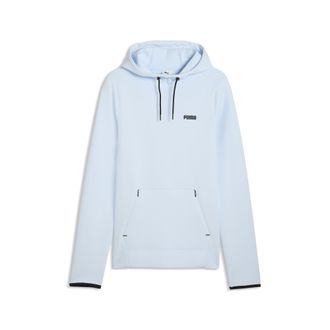 Puma Felpa con cappuccio Spacer da uomo, Abbigliamento, Blu, M