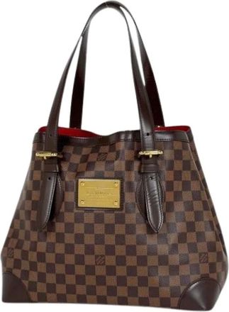 Louis Vuitton Pre-owned Tote Bags, female, Brown, Size: ONE SIZE Pre-owned N51204 Tote Bag