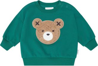 Huxbaby Furry Huxbear Sweatshirt Boys in Emerald at Nordstrom, Size 6-12M Au