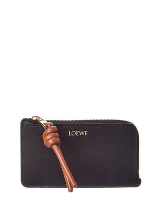 Loewe Knot Leather Coin Card Holder
