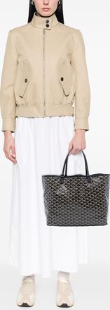Goyard Pre-owned Womens Goyardine Saint Louis Gm - Black Textile - One Size