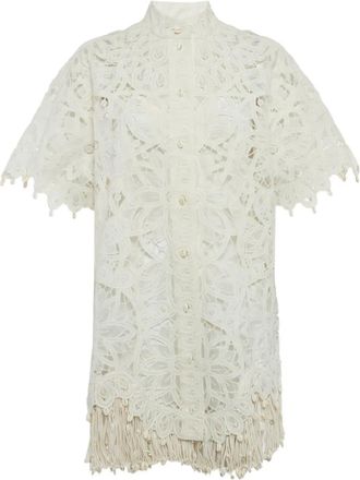 Zimmermann Abito corto con dettaglio cut-out - Toni neutri