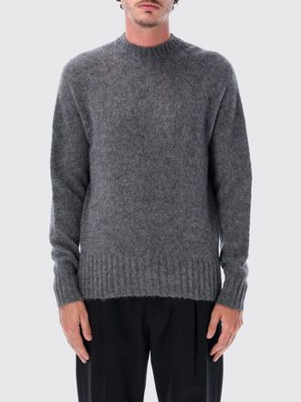 Tom Ford Maglia girocollo in puro cashmere con bordi a costine