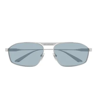 Balenciaga Sunglasses Bb0416 S 005 Ruthenium/Blue Men