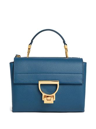 Coccinelle Kleine Arlettis leren crossbodytas - Blauw