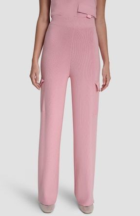DKNY Cargo Sweater Pants in Bloom Pink at Nordstrom, Size X-Small