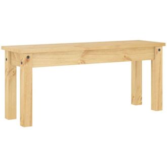 vidaXL Vidaxl - Banco De Comedor Panama Madera Maciza De Pino 105x30x45 Cm