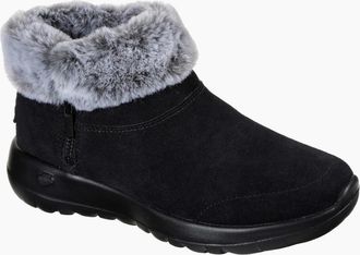 Skechers Womens On The GO Joy Savvy Womens Wide Fit Ankle Boots - Black - Size: 4