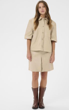 Saint Tropez Leren rok OndreaSZ Leren rok A-shape