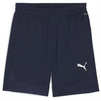 Puma Voetbalshorts voor heren - TeamFinal (Marine / Zilver)