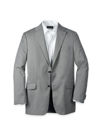 Paul Fredrick Travel Blazer in Grey at Nordstrom, Size 44S
