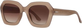 Komono Gwen Zonnebril - Dames - Zonnebrillen - Bruin - ONE Size - Accessoires