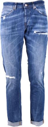 Dondup George Skinny Jeans - Heren - Slim Fit Jeans - Blauw - W30 - Katoen - Jeans