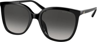 Michael Kors Moderne Zonnebril met Gradi&euml;ntlens - Dames - Zonnebrillen - Zwart - 57 MM - Accessoires