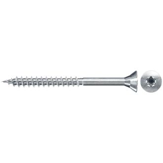 Fischer 200x Tornillo Aglomerado Fspii 5 X 70 Mm Cabeza Avellanada Cincado Azul Rosca Parcial Tx - 551196