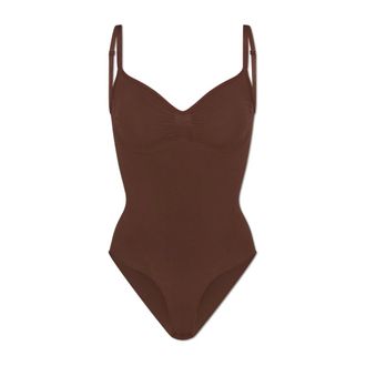SKIMS Body de Moldeado sin Costuras - Underwear - Mujer - Marr&oacute;n - 2XL