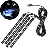 OEM Tiras De Luces Led Para Coches Con Puerto Usb, Iluminaci&oacute;n Ambiental Decorativa Para El Suelo, Repuesto Para Coche - Crezuo