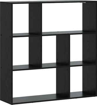 vidaXL Librer&iacute;a 102 X 29 X 103,5 Cm Madera De Ingenier&iacute;a Roble Negro Vidaxl