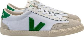 Veja Canvas Volley Sneakers - Dames - Sneakers - Wit - 40 EU - Katoen - Schoenen