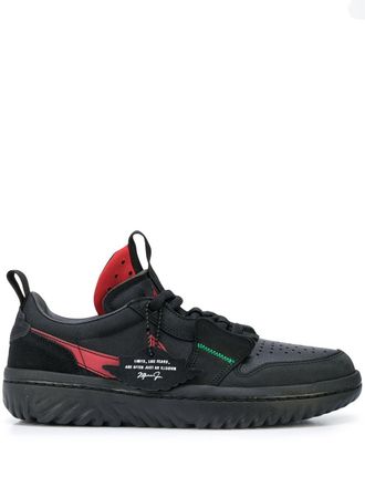 Nike Jordan Sneakers Air Jordan 1 Low React - Nero