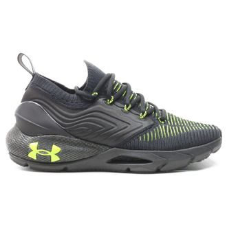 Under Armour HOVR Phantom 2 INKNT Synthetic Textile Mens Low Top Trainers - Black Yellow - Size:UK 10.5