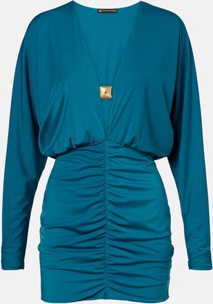 Vix Iris ruched minidress