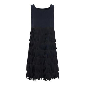 Bitte Kai Rand Sukosu Dress - Dames - Korte kleedjes - Zwart - M - Linnen - Kleedjes